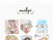 Tablet Screenshot of malipi.com